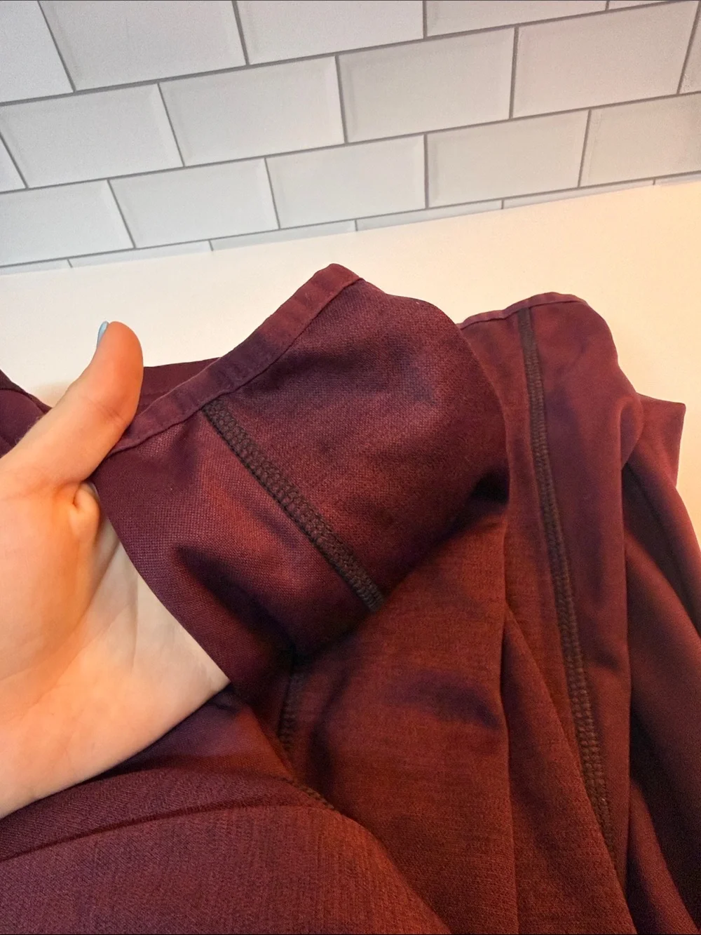 Callaway Men’s Zip-Up Sweater in Burgundy